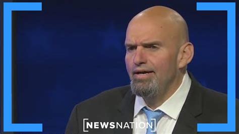 oz fetterman debate chanel|john fetterman opening speech.